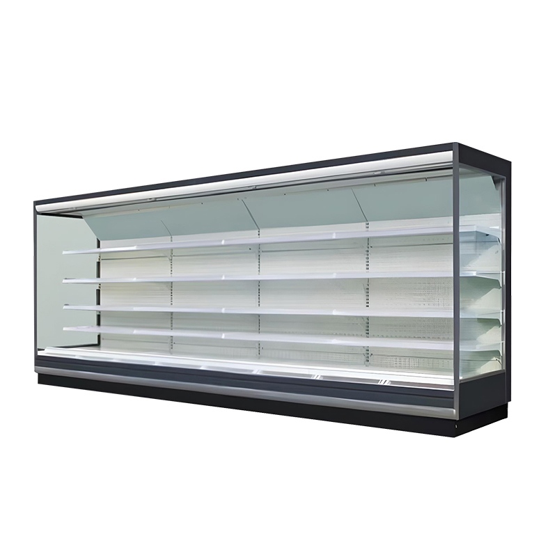 Commercial Refrigerator Supermarket Display Case Fruit And Vegetable Display Cabinet